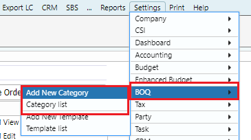 installation and setup of budget module